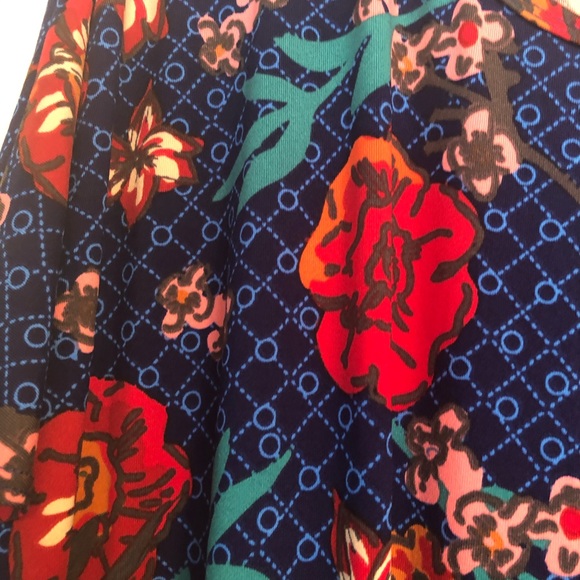 LuLaRoe floral maxi dress - Picture 3 of 4